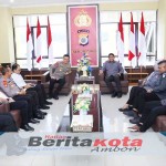 Terima Kunjungan Bawaslu Maluku, Kapolda: Tugas Kita Penting untuk Wujudkan Demokrasi Adil dan Beradab