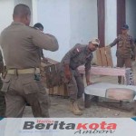 Satpol PP MBD Tertibkan PKL Demi Ketertiban Umum